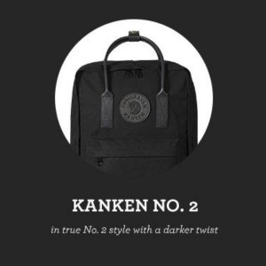 [特別版] Black Edition Fjallraven Kanken No.2 - Black 
